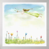 affiche de la fée aérienne (Devant)