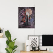 Affiche de la fée automnale austère (Bureau à domicile)