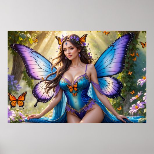 Affiche de la Fée aux Ailes de Papillon (1) (Devant)