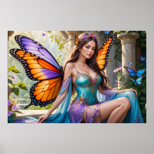 Affiche de la Fée aux Ailes de Papillon (2) (Devant)