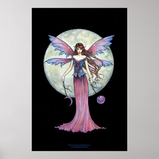 Affiche de la Fée de la Belle Lune par Molly Harri (Devant)