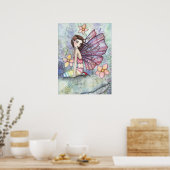 Affiche de la fée de la fleur du jardin sucré (Cuisine)