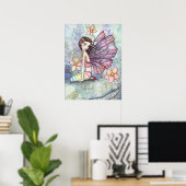 Affiche de la fée de la fleur du jardin sucré (Bureau à domicile)