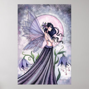 Affiche de la fée de la nuit mystique par Molly Ha