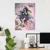Affiche de la fée de l'automne endormie par Molly (Bureau à domicile)