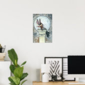 Affiche de la Fée de Lune d'Automne Gothique par M (Bureau à domicile)