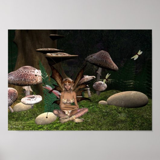 affiche de la fée des dragons (Devant)