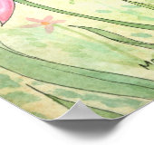 Affiche de la fée des fleurs du jardin d'Hélène (Coin)