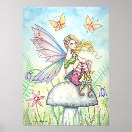 Affiche de la fée des fleurs du jardin d'Hélène (Devant)