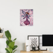 Affiche de la fée drifter par Molly Harrison (Bureau à domicile)