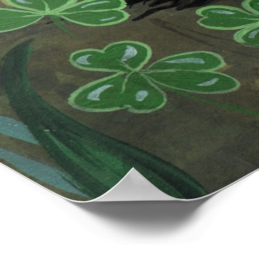 Affiche de la Fée Shramrock par Molly Harrison (Coin)