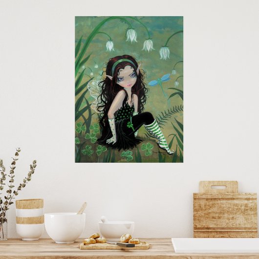 Affiche de la Fée Shramrock par Molly Harrison (Cuisine)