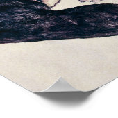 Affiche de la femme assise Egon Schiele (Coin)