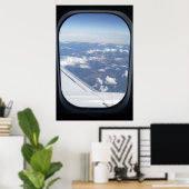 affiche de la fenêtre d'avion (à partir de 14.95) (Bureau à domicile)