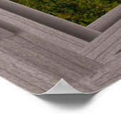 Affiche de la fenêtre ouverte de 6 Volets de Banff (Coin)