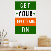 Affiche de la fête de la Saint-Patrick (Cuisine)