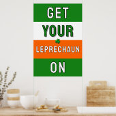 Affiche de la fête de la Saint-Patrick (Cuisine)