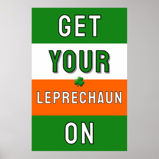 Affiche de la fête de la Saint-Patrick