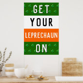 Affiche de la fête de la Saint-Patrick (Cuisine)