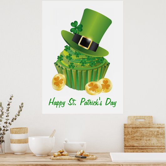 Affiche de la fête de la Saint Patrick (Cuisine)