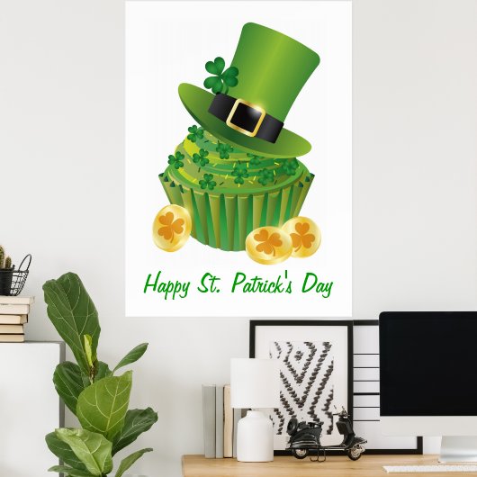 Affiche de la fête de la Saint Patrick (Bureau à domicile)