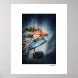 Affiche de la fête du comté Ride Poster Print
