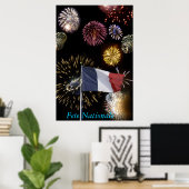 Affiche de la Fête Nationale (Bureau à domicile)