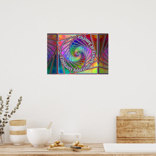 Affiche de la Fibonacci Adoration Society of Ameri (Cuisine)