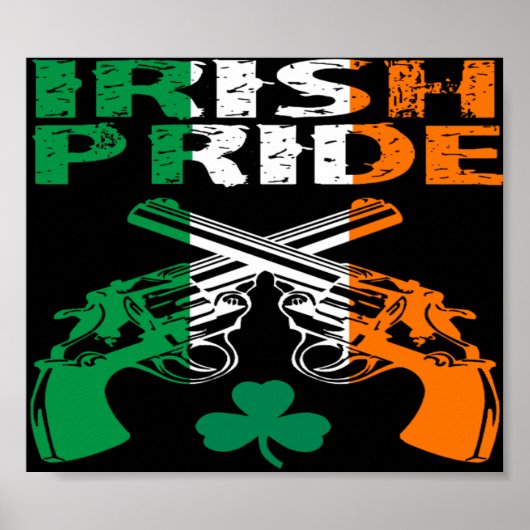 Affiche de la fierté irlandaise (Devant)