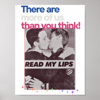 Affiche de la fierté queer