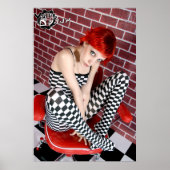 Affiche de la fille de la race (Devant)