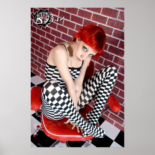 Affiche de la fille de la race (Devant)