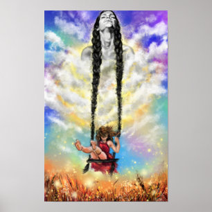 Affiche de La Fille En Moi - Sentiment - Art de Pe