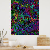 Affiche de la fonte du cerveau (Cuisine)