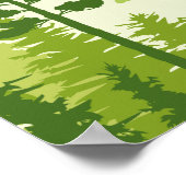 Affiche de la forêt verte (Coin)