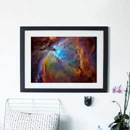 Affiche de la galaxie de l'espace de la nébuleuse 