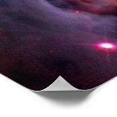 Affiche de la galaxie de l'espace de la nébuleuse (Coin)