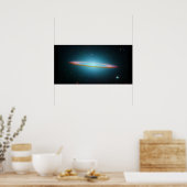 Affiche de la galaxie du Sombrero (Cuisine)