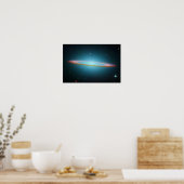 Affiche de la galaxie du Sombrero (Cuisine)