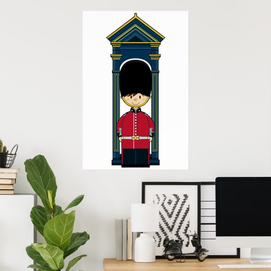 Affiche de la Garde royale britannique (Bureau à domicile)