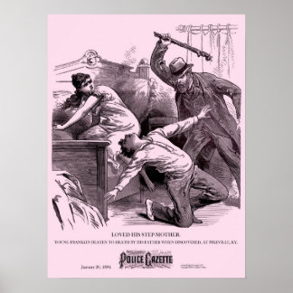 Affiche de la Gazette de police Stepmère