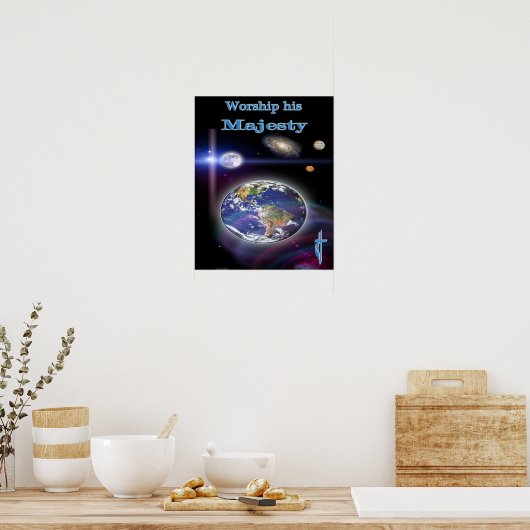 Affiche de la Genèse (Cuisine)