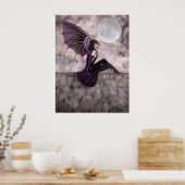 Affiche de la gothique Gretta Vampire (Cuisine)