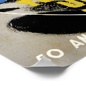 Affiche de la guerre civile espagnole Qui travaill (Coin)