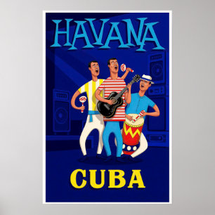 Affiche de La Havane, Cuba