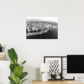 Affiche de La Havane Skyline 1957 (Bureau à domicile)