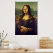 Affiche de la Joconde de Da Vinci (Cuisine)