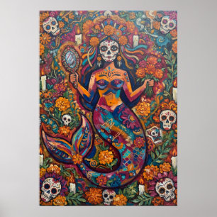 Affiche de la journée de la sirène morte