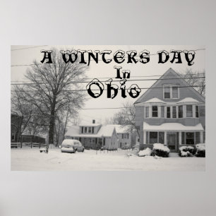 Affiche de la Journée de l'hiver à l'OHIO