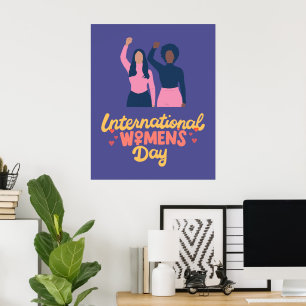 affiche de la journée internationale de la femme